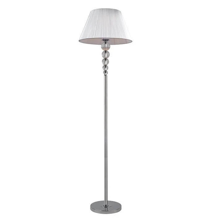 Lampa de podea argintie, CINDA