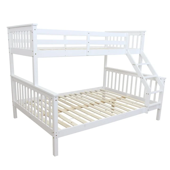 Pat supraetajat 140/90x200 cm alb, Bagira