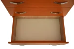 Comoda 4 sertare Cires, 80x48x105 cm