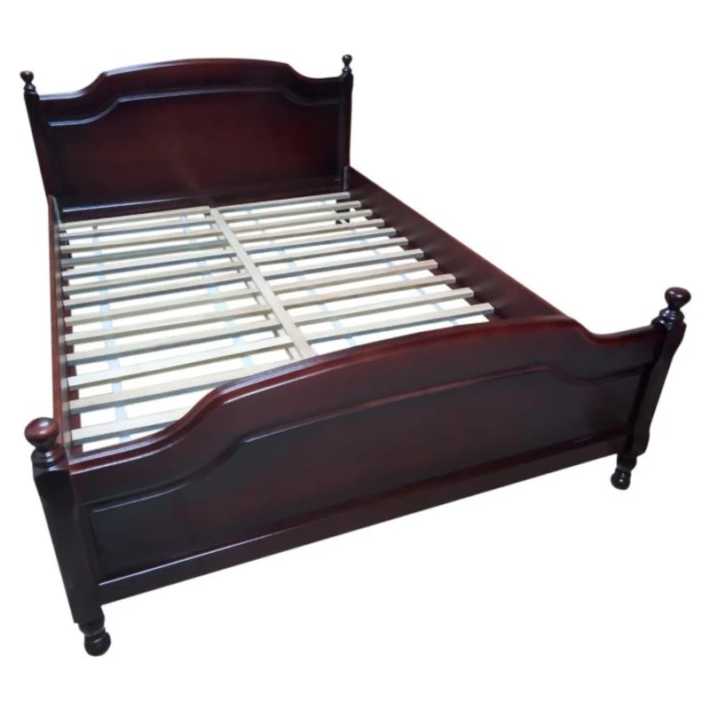 Pat lemn masiv mahon, 120x200 cm