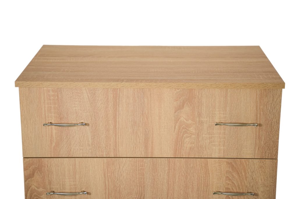 Comoda 3 sertare Sonoma, 80x48x82 cm