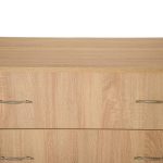 Comoda 3 sertare Sonoma, 80x48x82 cm