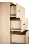 Comoda 4 sertare Sonoma, 80x50x105 cm