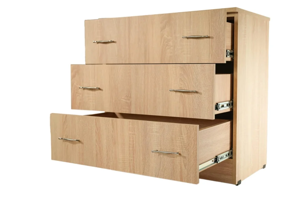 Comoda 3 sertare Sonoma, 80x48x82 cm