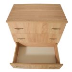 Comoda 3 sertare Sonoma, 80x48x82 cm