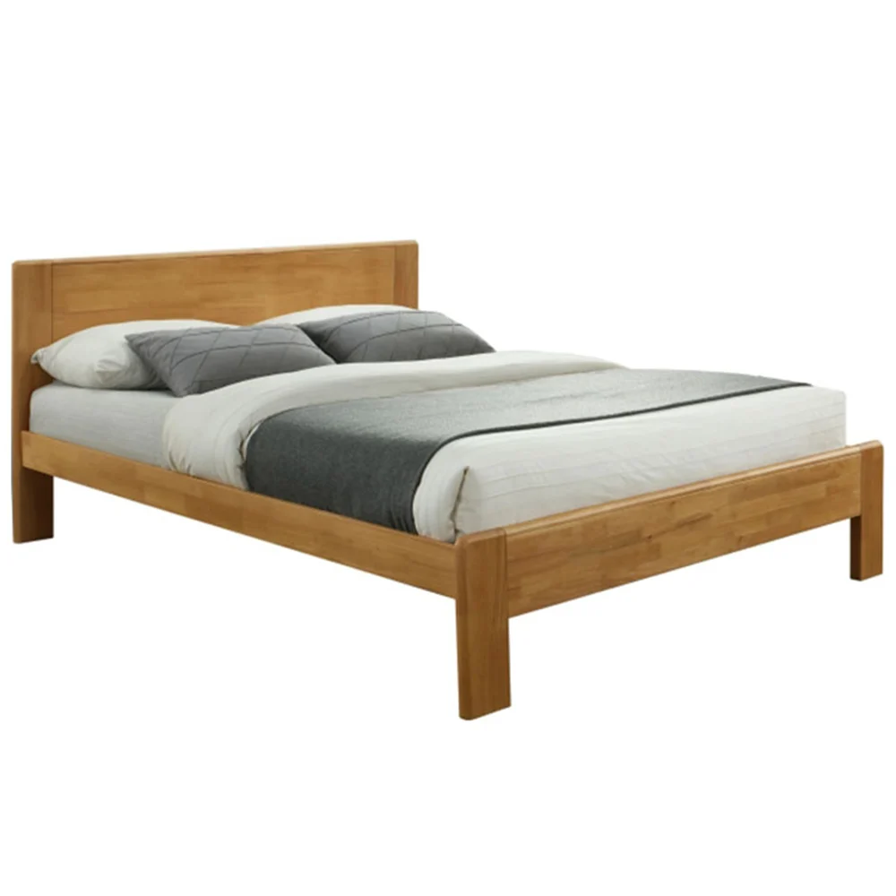 Pat lemn, stejar, 160x200 cm, KABOTO