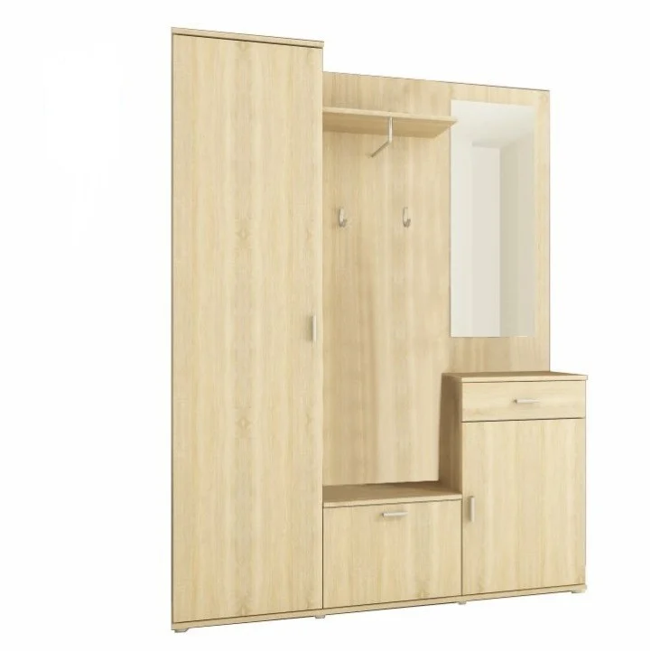 Mobilier pentru hol, stejar sonoma, AMALIA