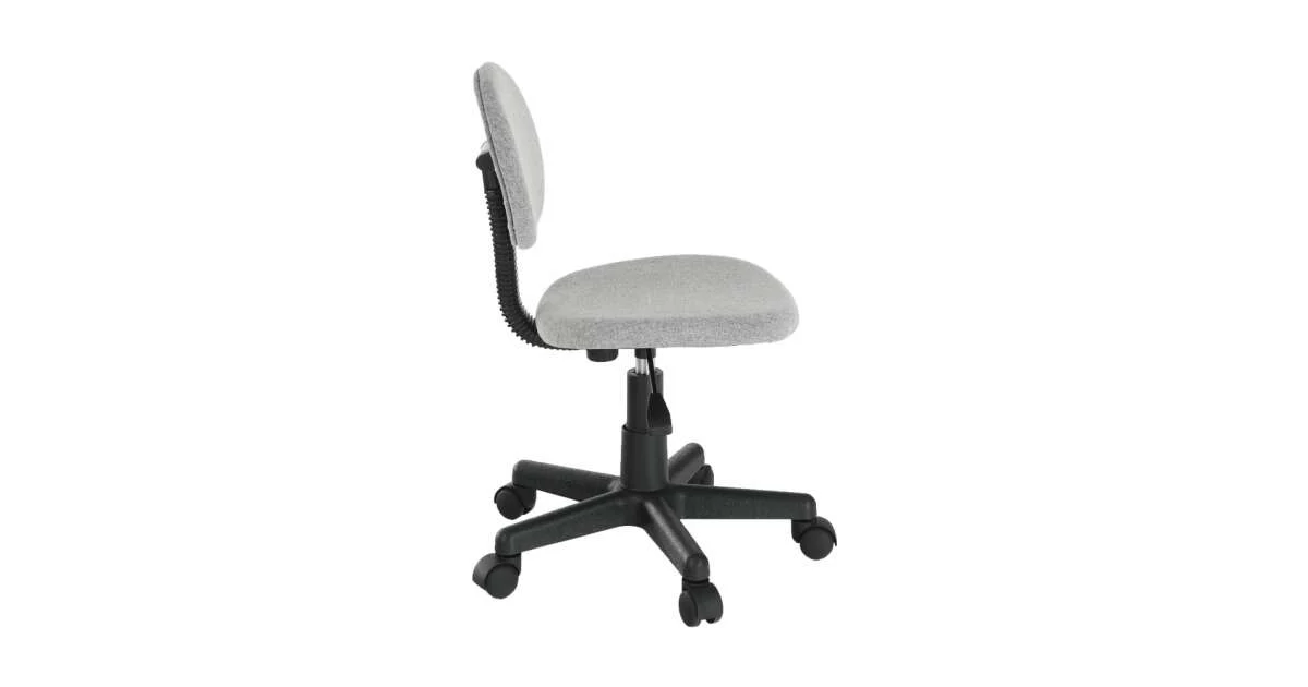 Scaun de birou copii, negru/gri, SALIM