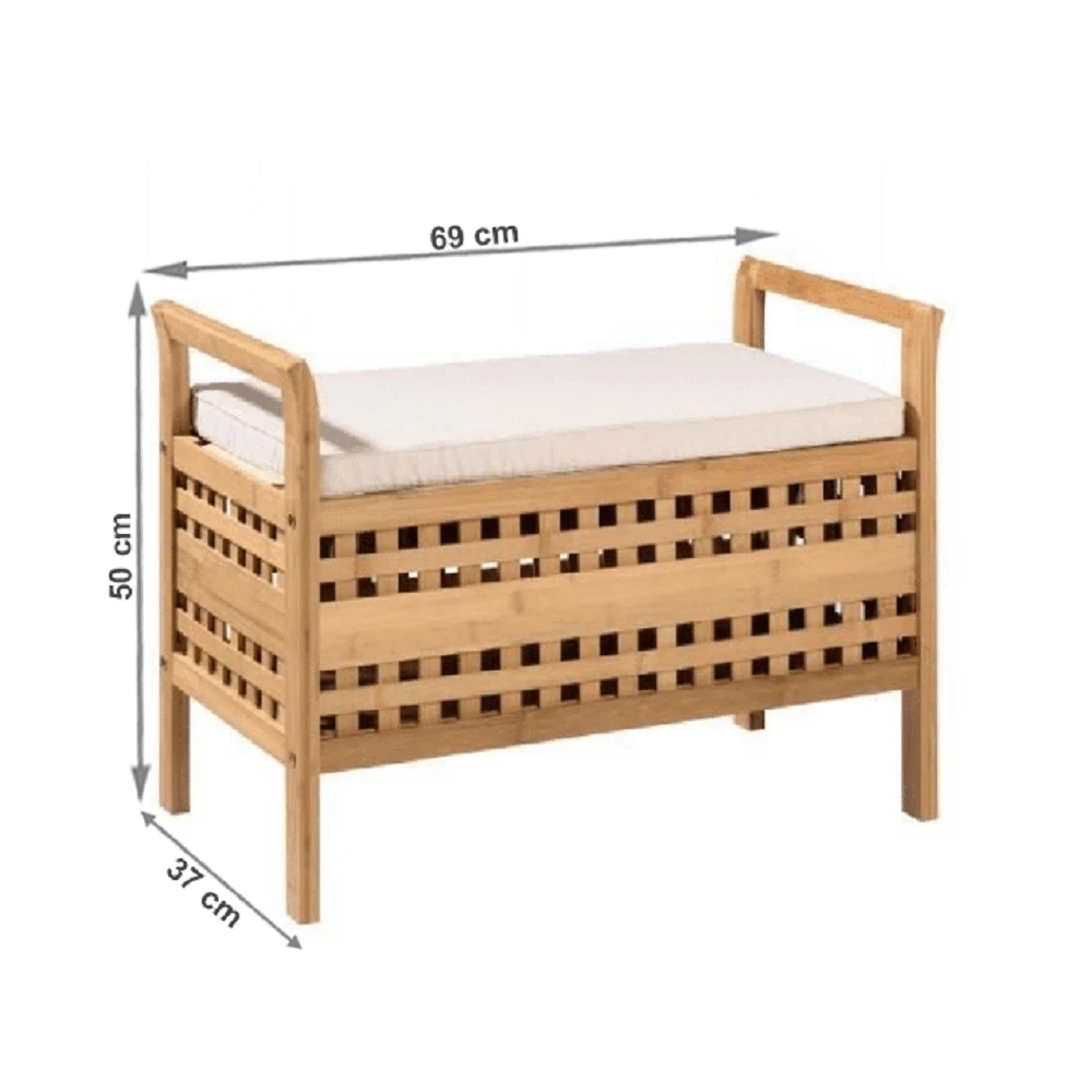 Banca, bambus natural/bej, TOLOSA