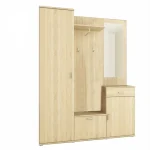 Mobilier pentru hol, stejar sonoma, AMALIA