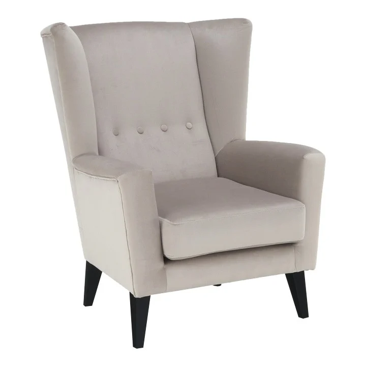 Fotoliu, crem/negru, Rodeza