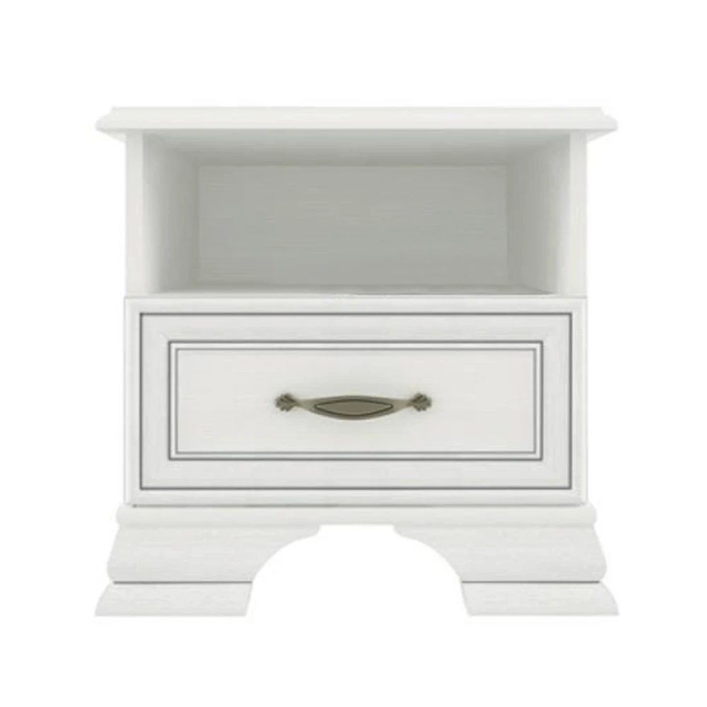 Noptiera 1S, PAL melaminat, woodline crem, TIFFY