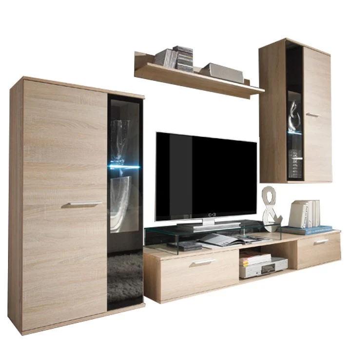 Mobilier de living, stejar sonoma, SALESA