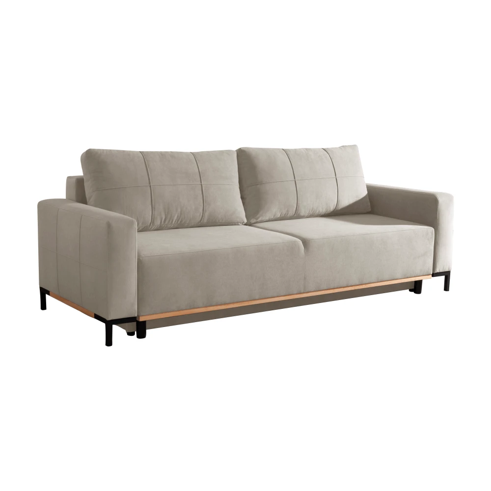 Canapea extensibila, gri TAUPE, RAMOS