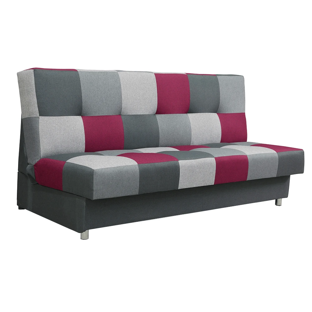 Canapea nuanta visiniu, tesatura malmo, ALABAMA