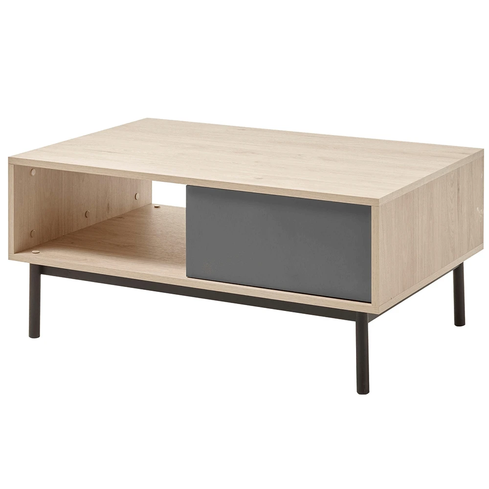 Masuta de cafea, stejar jaskson hickory/grafit, BERGEN