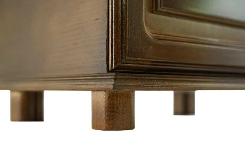 Noptiera Insertie Lemn Culoare Nuc - 49x58x36 Cm