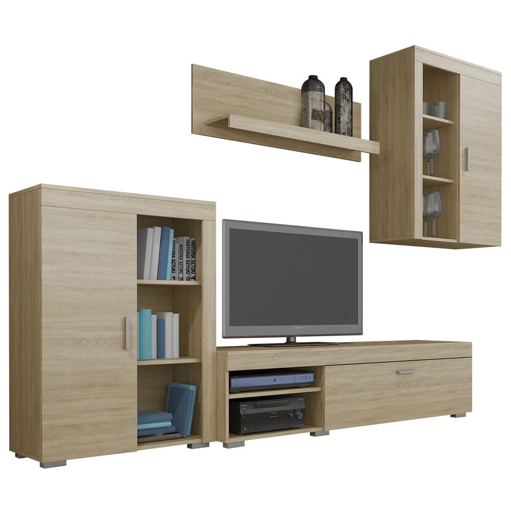 Mobilier living, stejar sonoma, MYSTIE