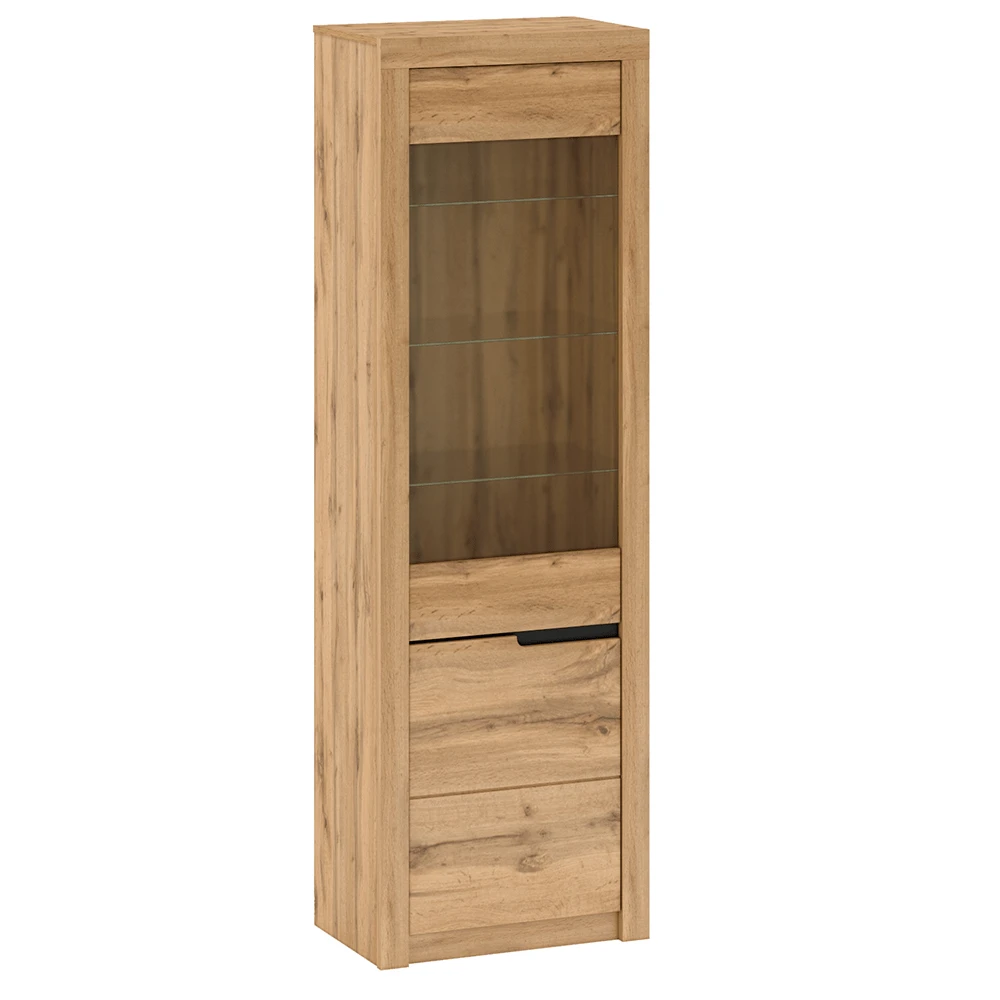 Vitrina A1, stejar wotan, stanga, TORONTA