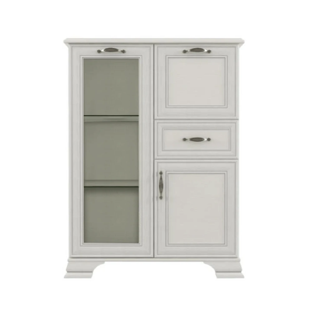 Comoda cu bar, woodline crem, TIFFY 09