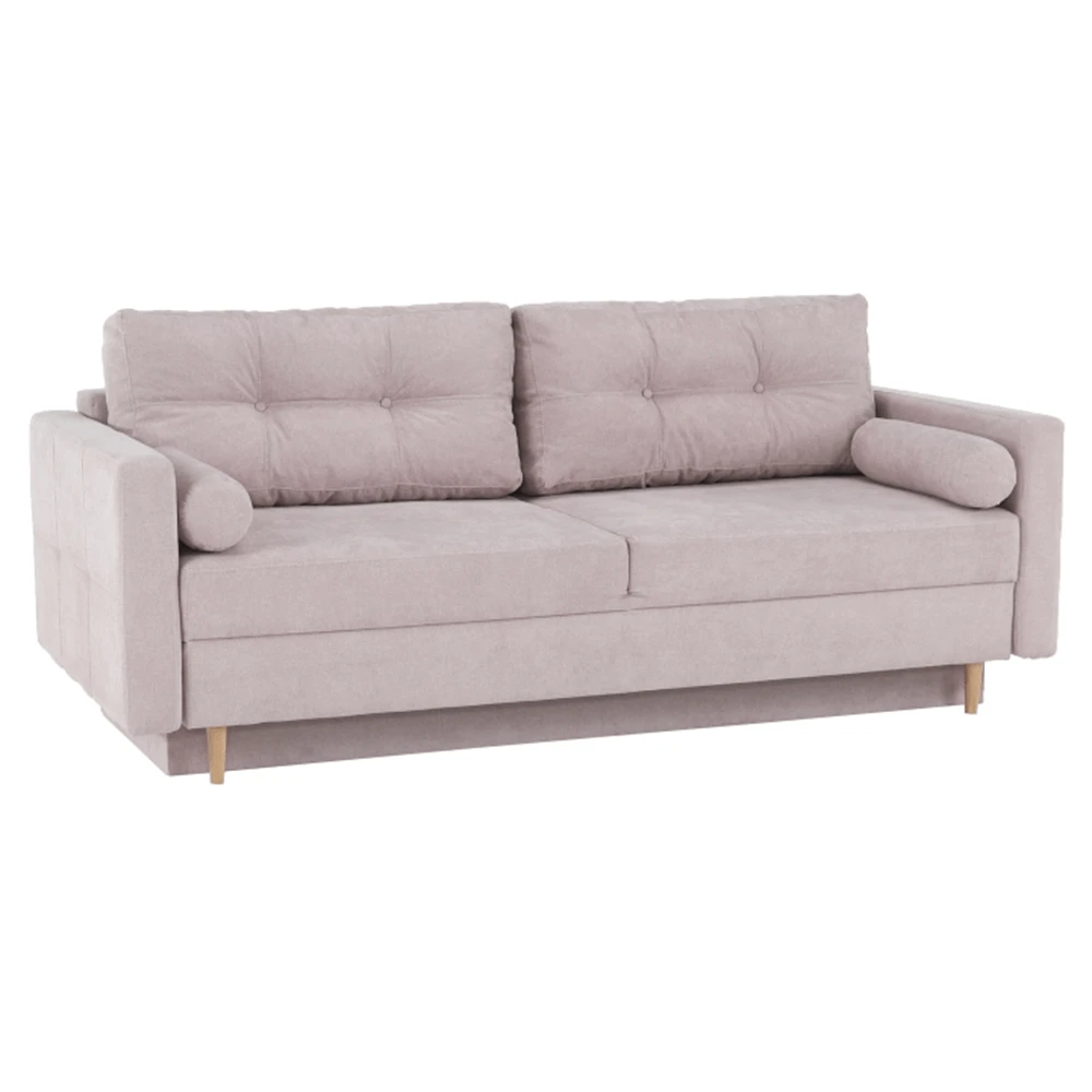 Coltar extensibil, material textil roz antic, AURELIA