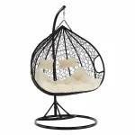 Scaun agatat, maro/crem DALVEA NEW