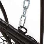 Scaun agatat, maro/crem DALVEA NEW