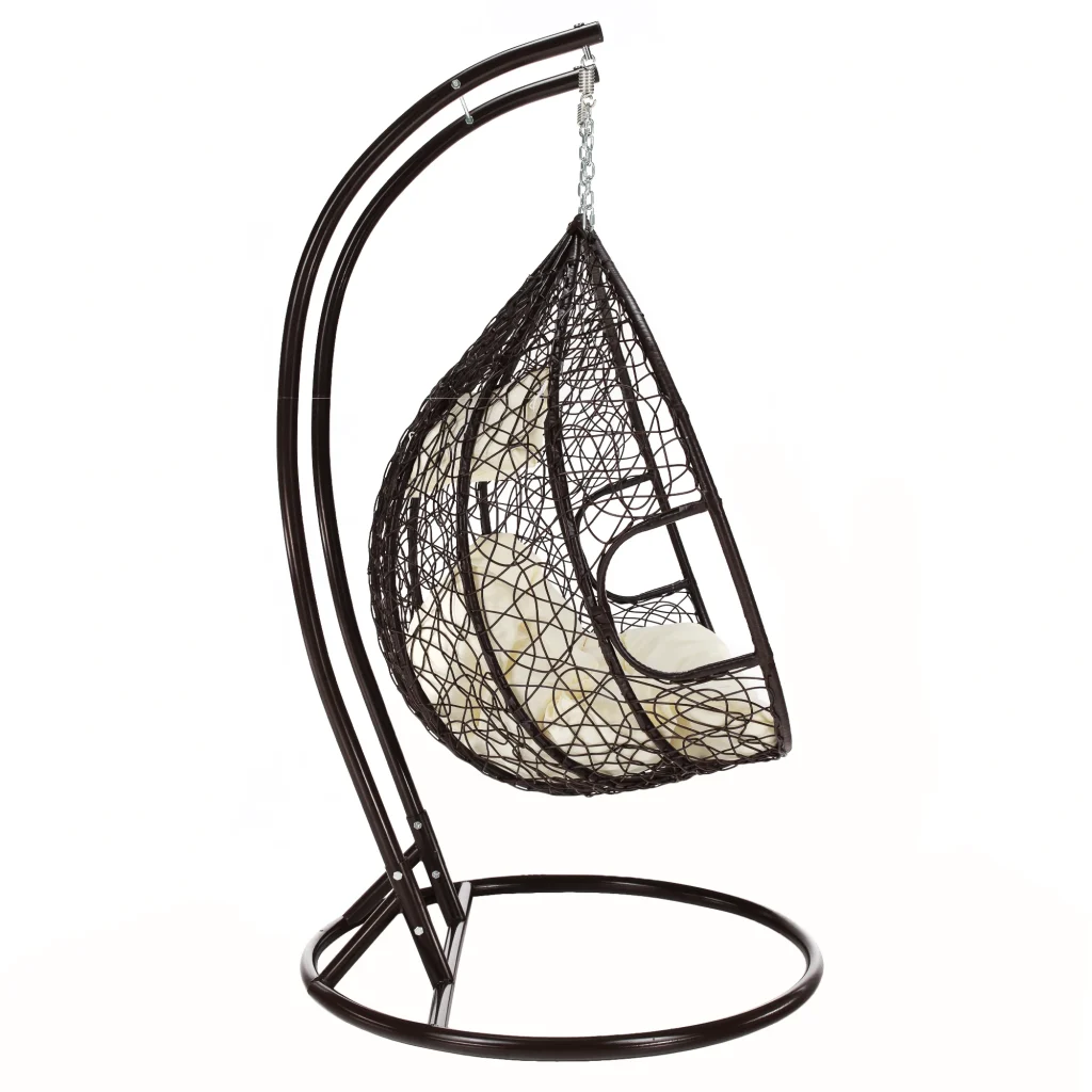 Scaun agatat, maro/crem DALVEA NEW