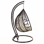 Scaun agatat, maro/crem DALVEA NEW