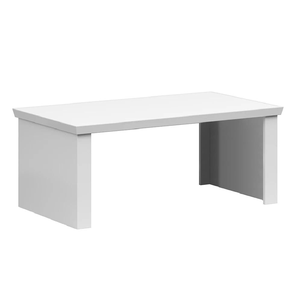 Masuta de cafea, 110 cm, alba, ARYAN