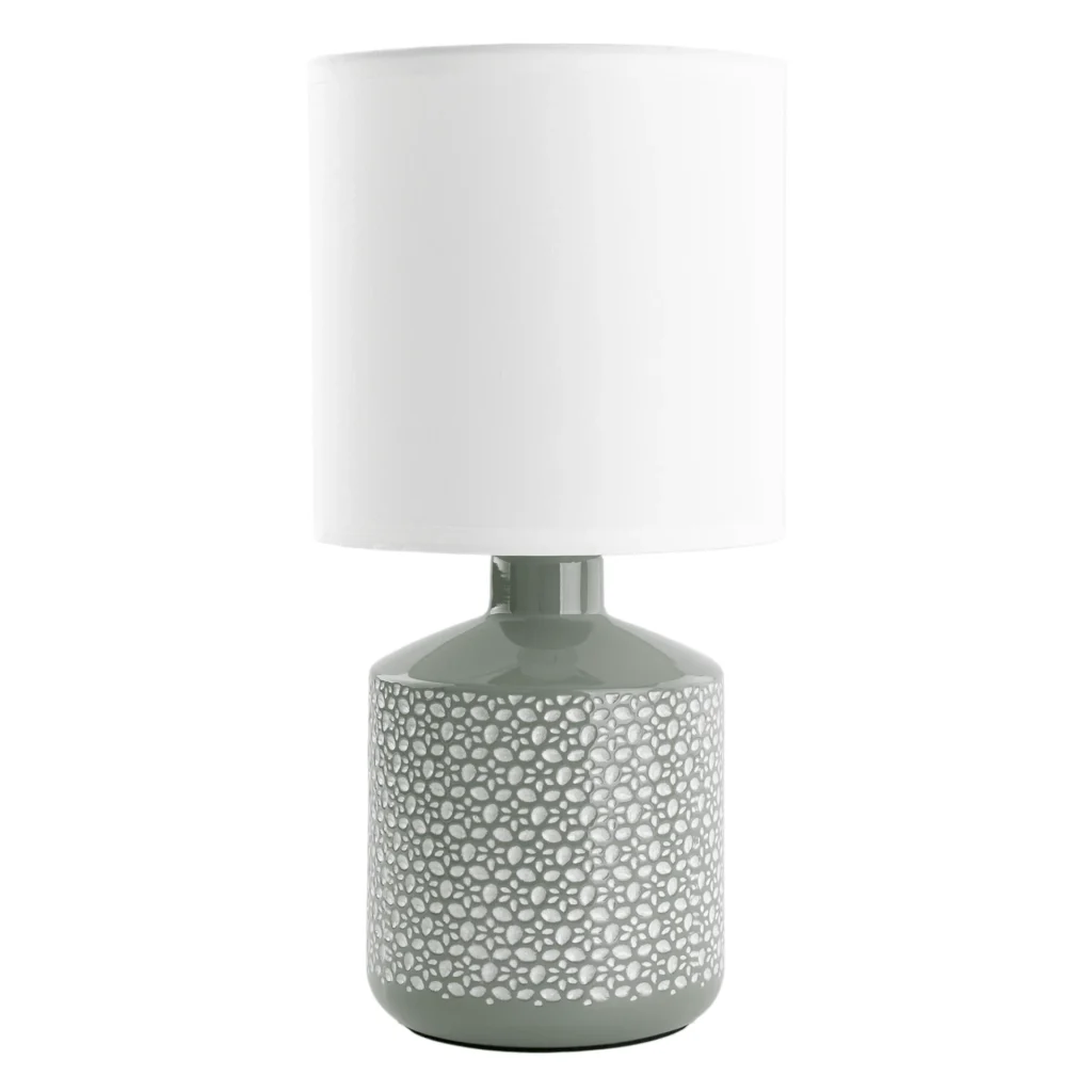 Lampa de masa, alba / gri, OFRED