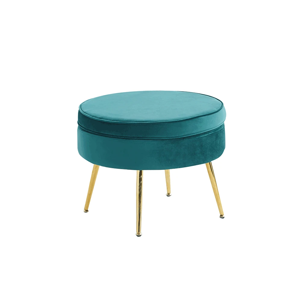 Scaun de lux, catifea smarald/auriu crom, Art-deco, NOBLIN NEW TIP 1