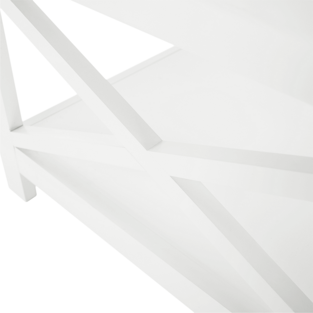 Masuta de cafea, alba, EDRIA