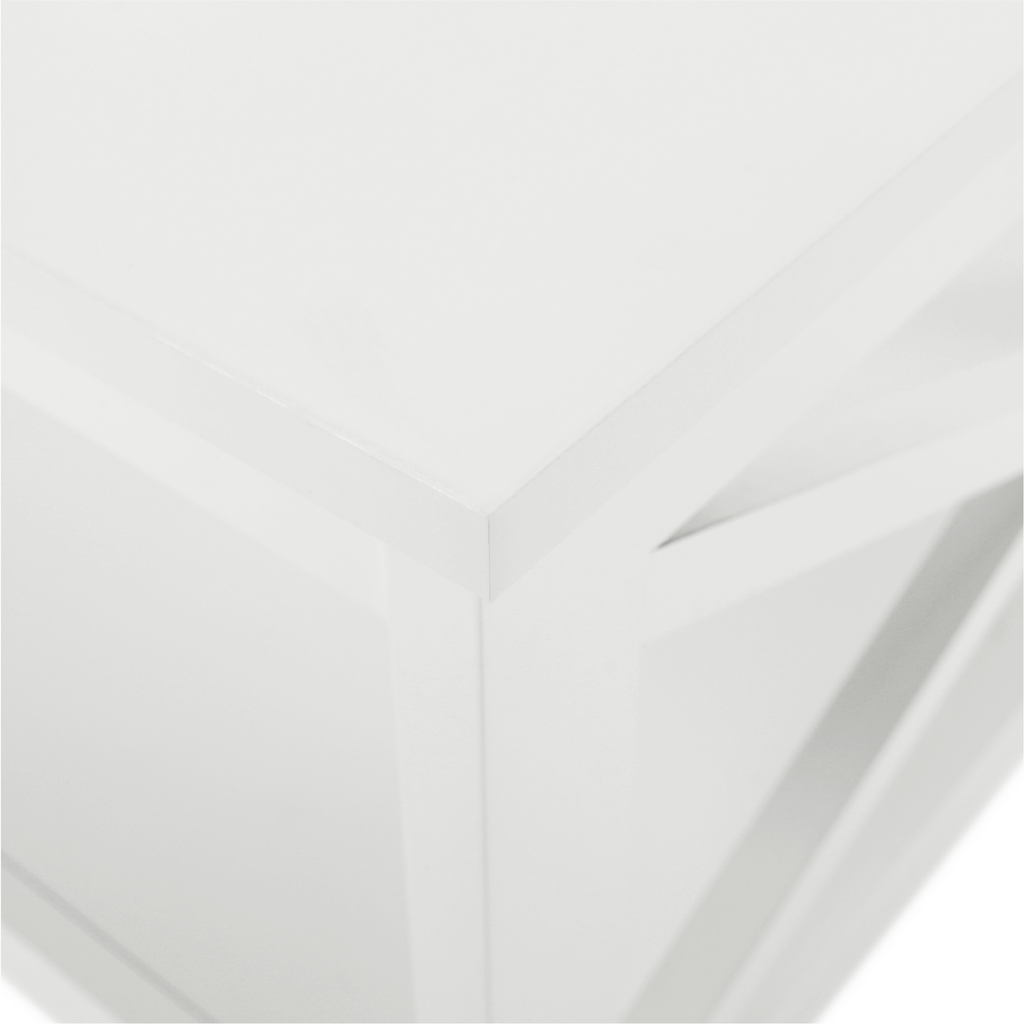 Masuta de cafea, alba, EDRIA