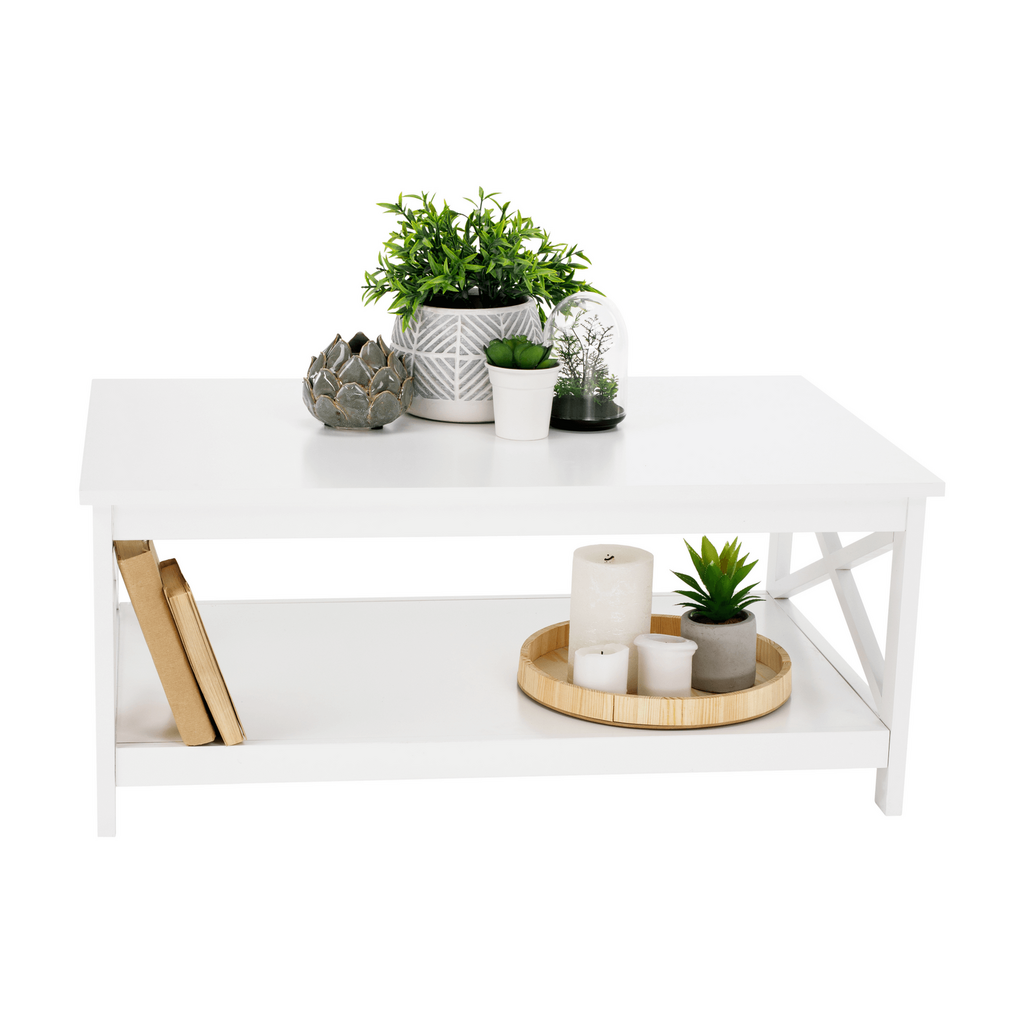 Masuta de cafea, alba, EDRIA