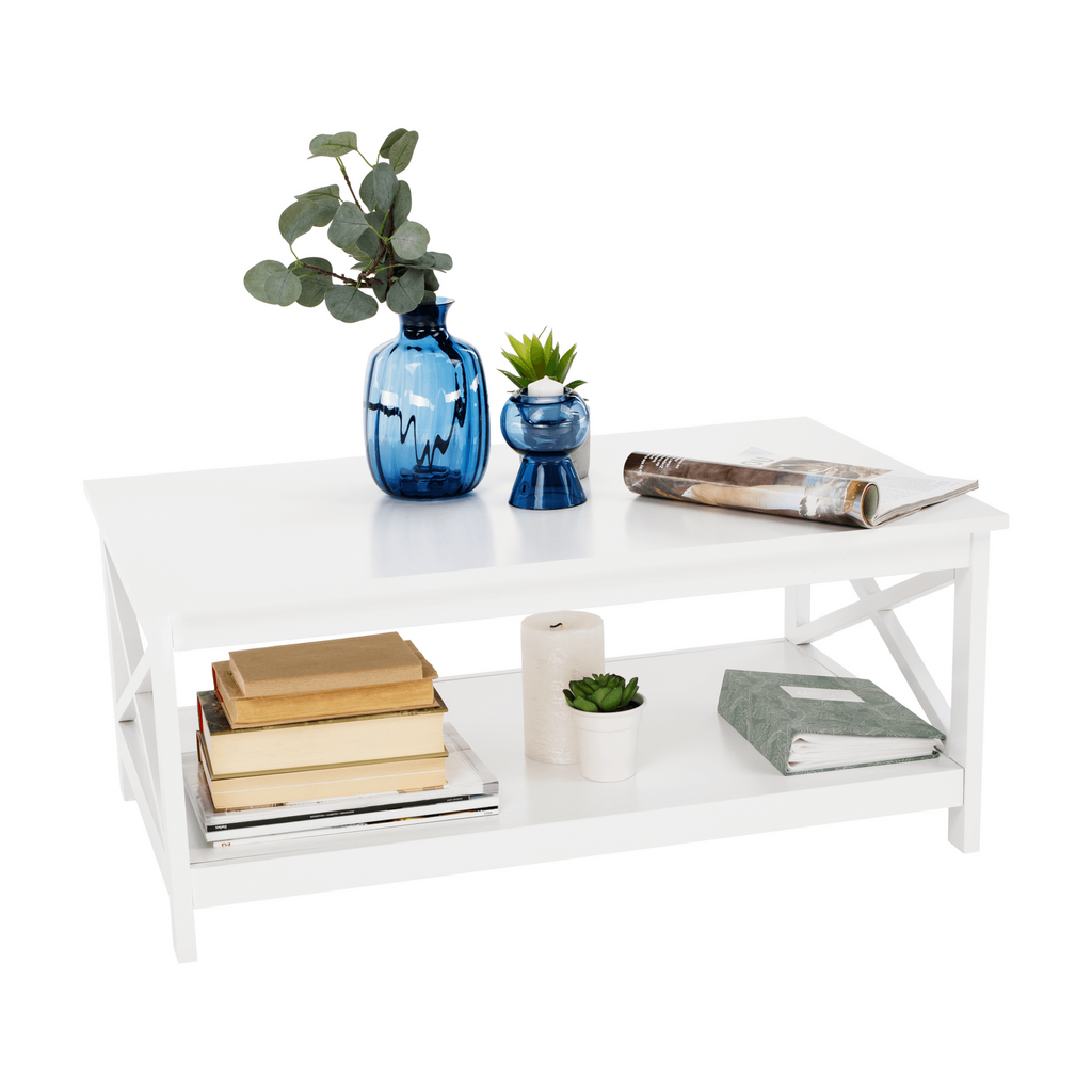 Masuta de cafea, alba, EDRIA