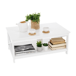 Masuta de cafea, alba, EDRIA