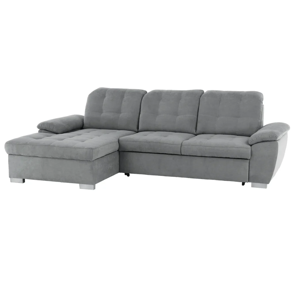 Coltar, tesatura gri, stanga, EVANGELIN