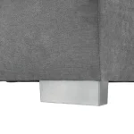 Coltar, tesatura gri, stanga, EVANGELIN