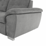 Coltar, tesatura gri, stanga, EVANGELIN