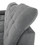 Coltar, tesatura gri, stanga, EVANGELIN