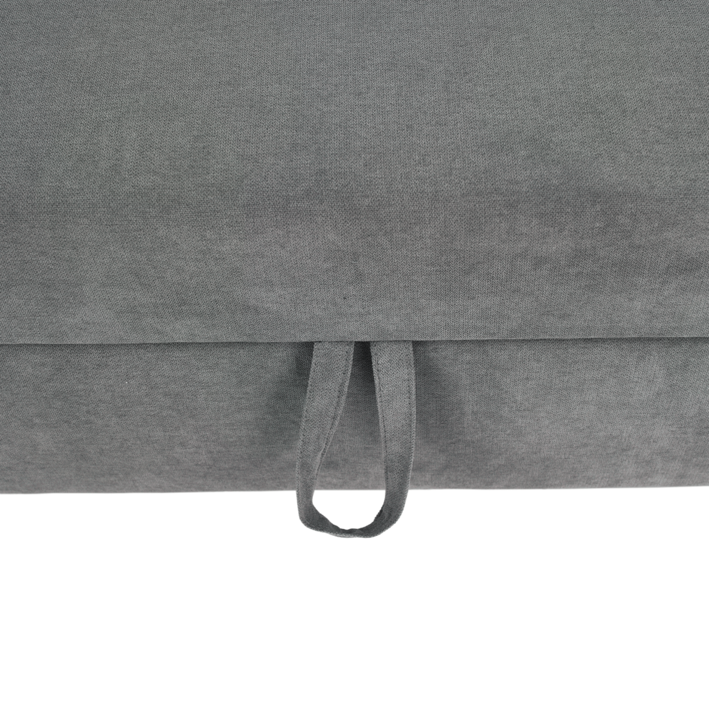 Coltar, tesatura gri, stanga, EVANGELIN