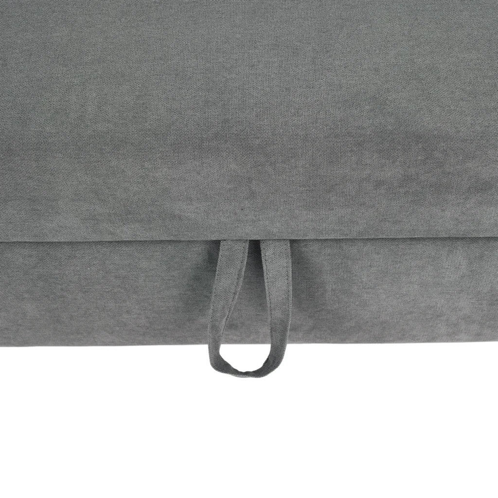 Coltar, tesatura gri, stanga, EVANGELIN