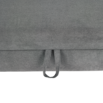 Coltar, tesatura gri, stanga, EVANGELIN