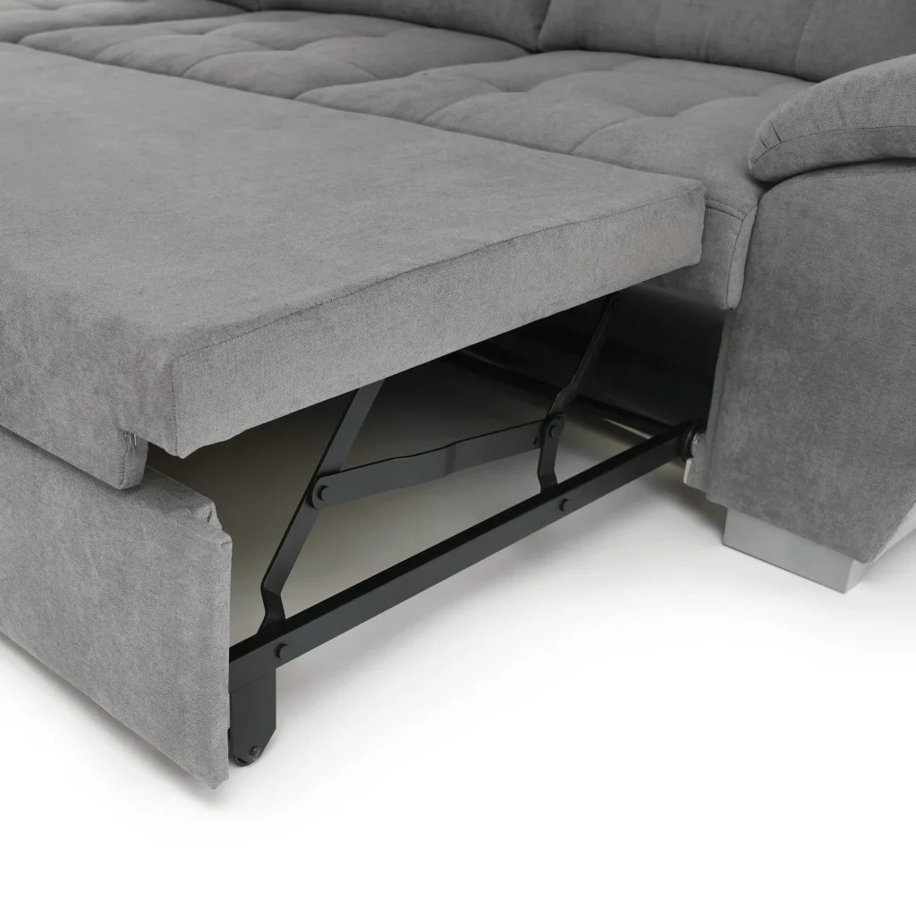 Coltar, tesatura gri, stanga, EVANGELIN