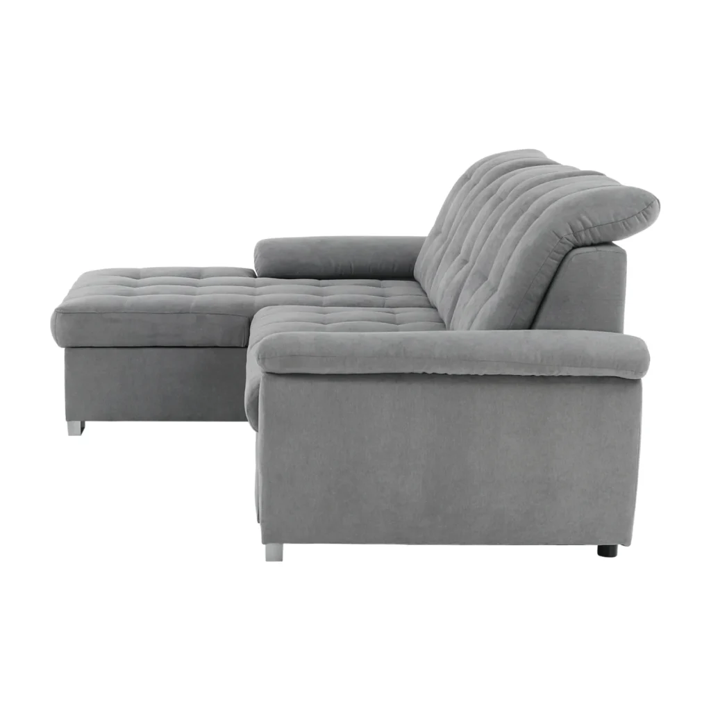 Coltar, tesatura gri, stanga, EVANGELIN