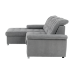 Coltar, tesatura gri, stanga, EVANGELIN