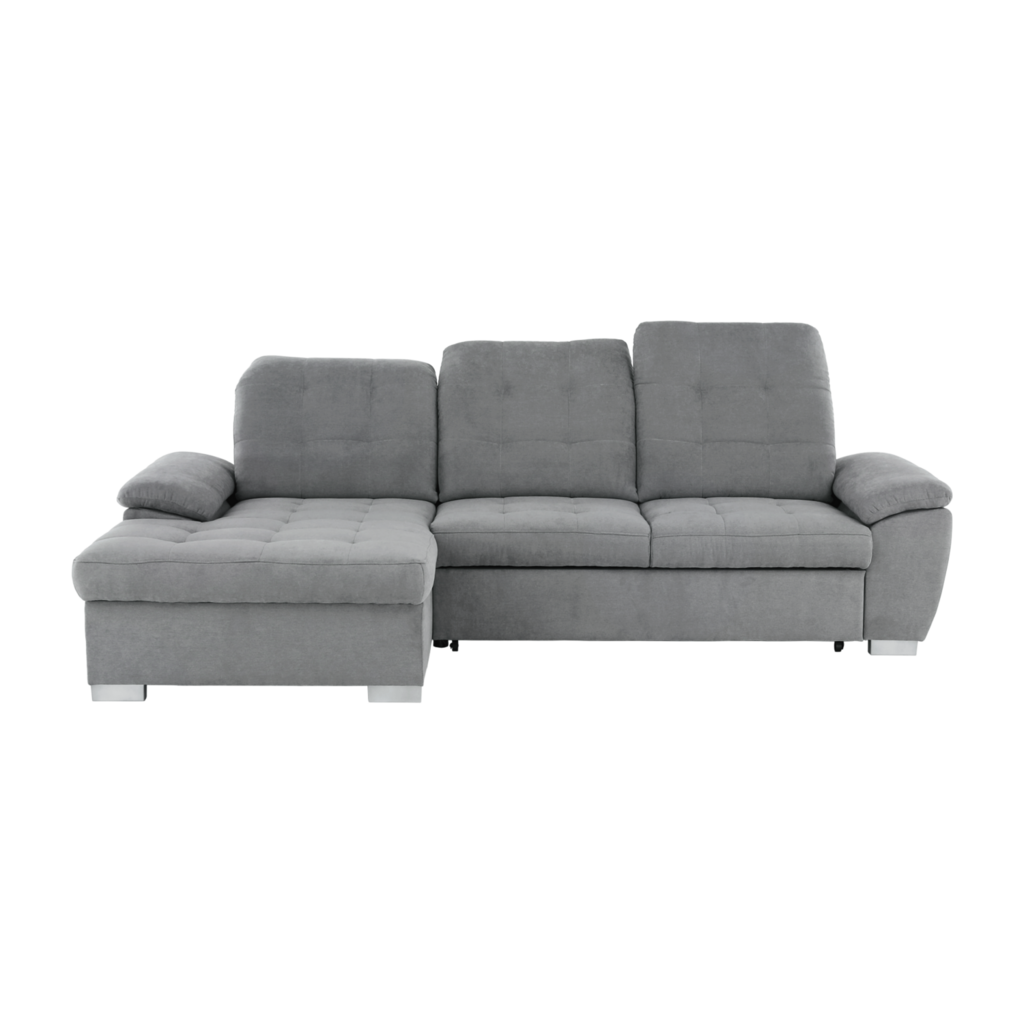 Coltar, tesatura gri, stanga, EVANGELIN