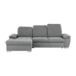 Coltar, tesatura gri, stanga, EVANGELIN