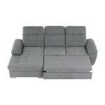 Coltar, tesatura gri, stanga, EVANGELIN